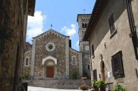 Die Kirche San Salvatore in Castellina